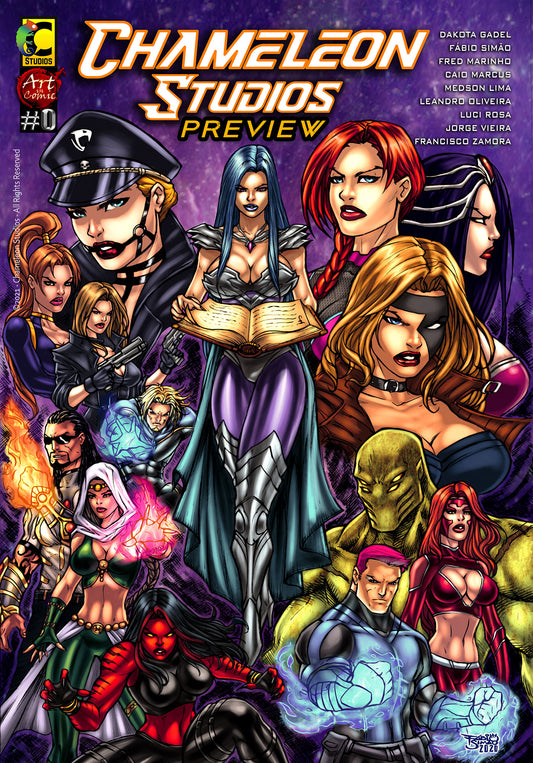 1st Generation - Physical  Chamelen Studios Preview #0 Character Jam Variant Cover