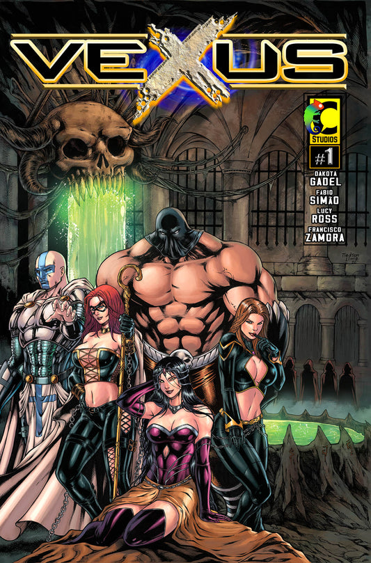 1st Generation - Physical Vexus #1 Unholy Alliance Variant Cover