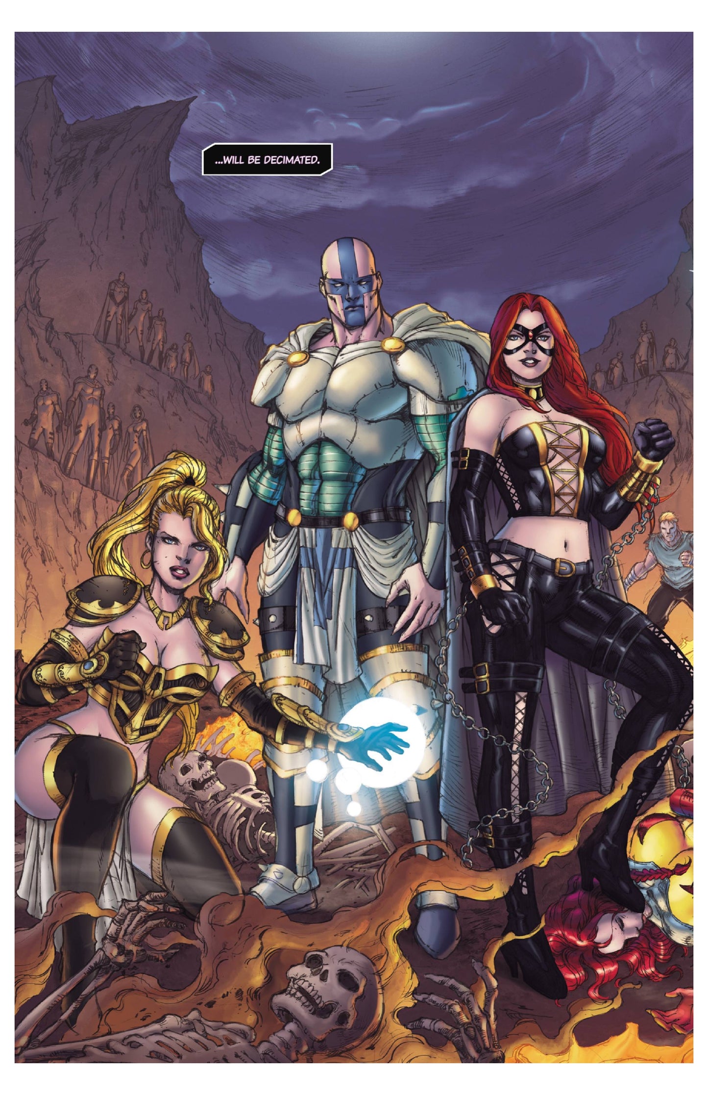 1st Generation - Physical Chameleon Studios Preview #0 Delphine Variant Cover