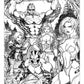 TROIKA - PROMO COVER - ORIGINAL PENCILS by Fábio Simão