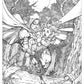 VEXUS#2 PAGE 5 - SPLASH PAGE - ORIGINAL PENCILS by Fábio Simão